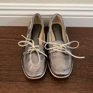 Metallic Silver Sperrys